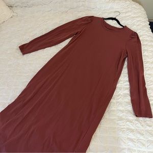 Universal Thread Long Sleeve Maxi Dress Size Large